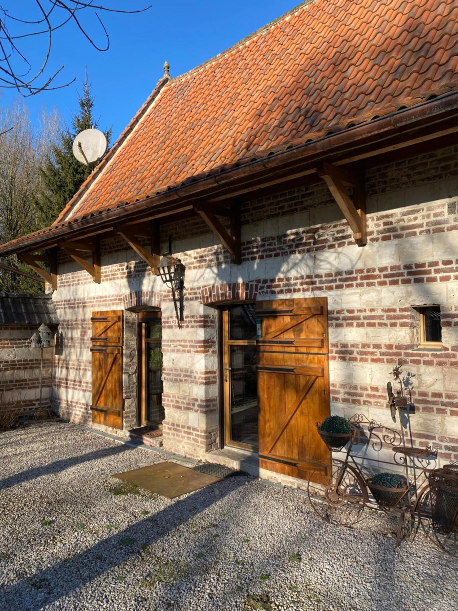 La Ferme Des Templiers De Flechinelle Bed & Breakfast Enquin-les-Mines ภายนอก รูปภาพ